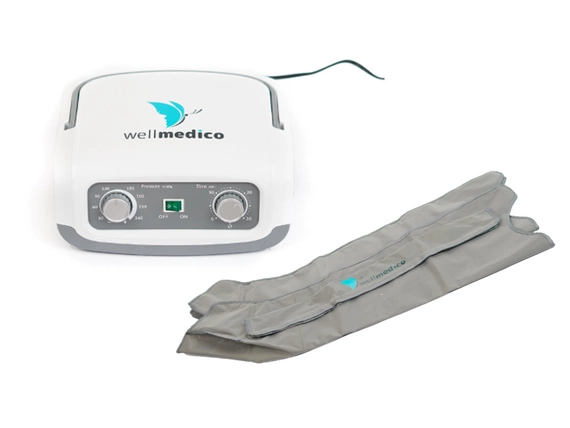 LymphaMedic 4 Easy + 2x 4-chamber leg cuff 