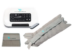 Aparat do drenażu limfatycznego LymphaMedic 8 Premium + 2x mankiet na nogi 8-komorowy + pilot + 1x mankiet na brzuch 8-komorowy